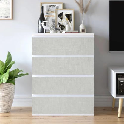 wishFIRE Grasscloth Peel and Stick Wallpaper 15.7"X120" Beige Contact Paper Texture Thick Vinyl Wall Paper Waterproof for Bedroom Living Room Cabinets Counter Top Liners - color: Beige, size: 15.7" x 120"