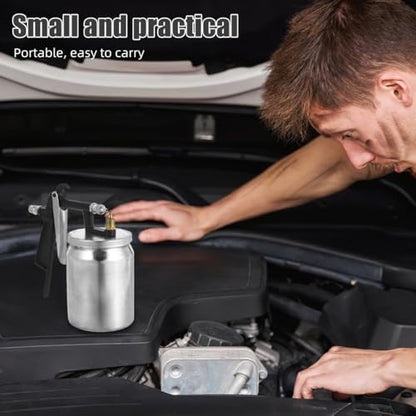 Pneumatic Paint Sprayer Air Sprayer High Atomization for Furniture Automotive Paint Cabinets Home Improvement Even Coverage Lightweight Spray Gun for DIY Craft