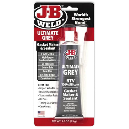 Adhesive Sealant,3 oz.,Tube,Gray - color: Ultimate Gray, size: 3 Ounce (Pack of 1)