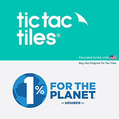 Tic Tac Tiles Peel & Stick Subway Tile, Black w/White Grout, 10 Sheets - color: Straight Black