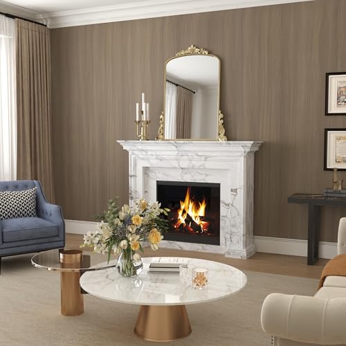 BAYYA Light Wood Grain Contact Paper Wallpaper Peel and Stick Countertops - size: 31.5" x 354"