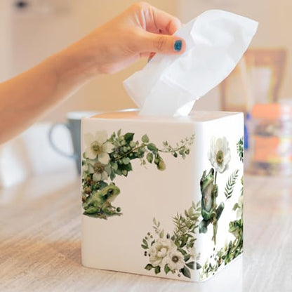 OLYCRAFT 3Pcs/Set White Flowers Rub on Transfers for Furniture and Craft 6x12 Inch Green Plant and Frog Furniture Decal Transfer Stickers Rub on Decal with 1Pc Scraper for Cabinet Wardrobe Decoration - style: White flower