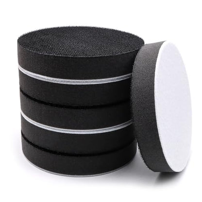 6 Pack 5 Inch Interface Pads - Foam Sanding Pads for Orbital Sander - size: 5 inch - 6 Pack