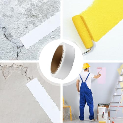 Self Adhesive Paintable Drywall Tape for Wall Cracks, 1.25'' X 50' - size: 1.25 Inch x 50 ft (Pack of 2)