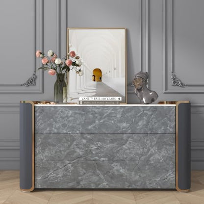 Gray Marble Contact Paper for Countertop Peel and Stick Waterproof - color: Gray, size: 16" x 118"