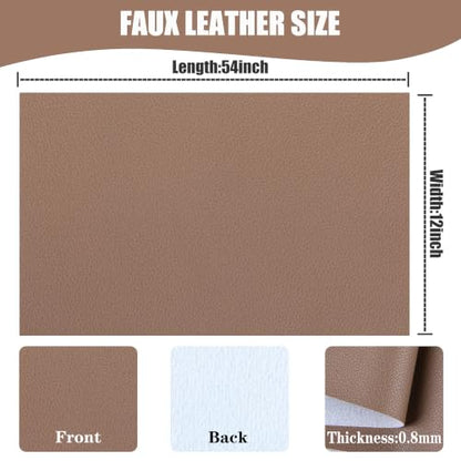 Marine Vinyl Faux Leather,1Yard 12"X54" Boat Auto Upholstery DIY Projects (Elephant Gray, 12"X54") - color: Elephant Gray, size: 12"X54"