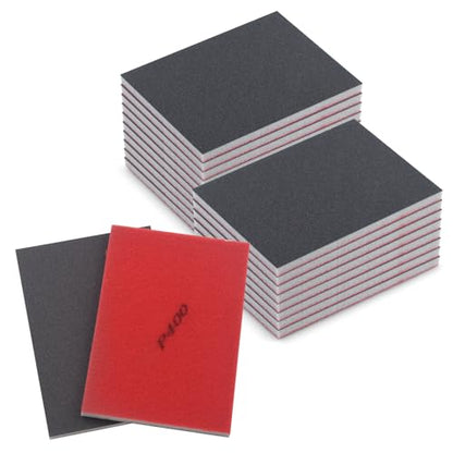 400 Grit Sanding Sponge, Wet Dry Sanding Block, 20 Pcs - size: 400 Grit