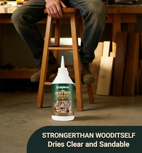 Wood Glue for Furniture Heavy Duty 8.45 fl.oz Strongest Wood Glue