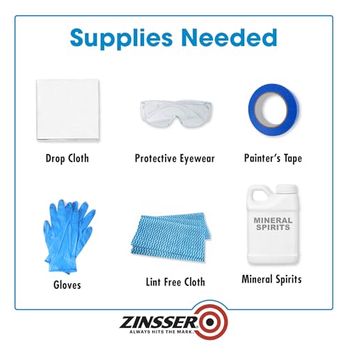 Zinsser 02008 Bulls Eye 1-2-3 All Surface Spray Primer, 13 oz, White - color: White, size: 13 oz. Spray (Pack of 1)