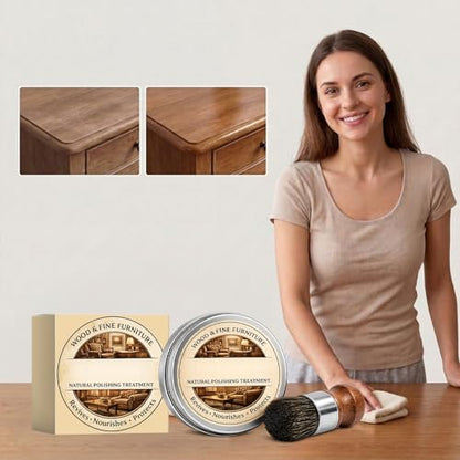 Furniture Repair Salve, Magic Stuff For Wood Scratch Repair Formula, Application for Furniture & Wood Grain Touch-Ups, Prevent Cracking, Enhances Texture And Luster