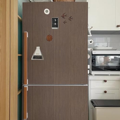 Brown Grasscloth Peel and Stick Wallpaper A Set of 23.6" X 480" Self-Adhesive Texture Contact Paper Faux Grasscloth Removable Wallpaper for Cabinets Counter Top Shelf Liners - color: Brown, size: 23.6" x 480"