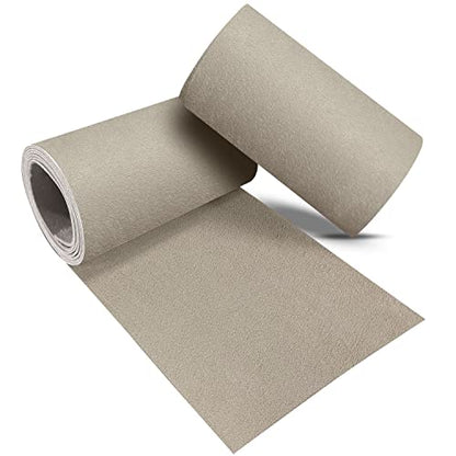 Velvet Repair Patch, Self-Adhesive Flannel Fabric Patch, Multi Colors, Microfiber Patch，Can be Used to Patch Sofas, Car Seats, Handbags, Jacket Holes and Tears (Light Khaki) - color: Khaki, size: 4" x 30"-2 ROLLS