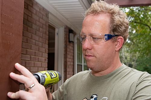 G & F Products EyePRO Safety Glasses, Impact Resistant, UV400 Protection, Clear Polycarbonate Lenses, Scratch & Anti-Fog, ANSI Z87.1 Certified, Adjustable Temples, Unisex, 6/12 Pack - style: Clear Lens 6 Pack Safety Glasses