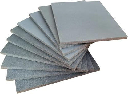 10 Pack 4.5 x 5.5 Inch 400-3000 Grit Sanding Sponge Set, Ultra Fine Sanding Sponges Pads, Soft Foam Hand Sander Block Wet Dry Sandpaper for Model Drywall Metal Wood Furniture Polishing