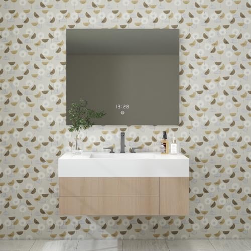 Kitico Modern Peel and Stick Wallpaper, Scandinavian Self Adhesive Removable Contact Paper for Bedroom, Bathroom, Kitchen and Furniture Renter Friendly Wall Paper 17" x 400" - color: Green, size: 17" x 400"