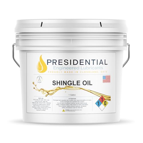 Presidential Shingle Oil - Indoor & Outdoor Wood Sealer for Protection of Wood Surfaces - Reduces Weathering - Low Odor - Enhances Natural Appearance - Made in USA (1 Gallon) - size: 1 Gallon