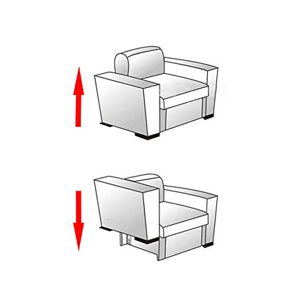 HOWDIA Sectional Couch Connectors - Heavy Duty Alligator Clamps Joint Clips for Modular Furniture | 135mm Length| 2-Pack | Sturdy Metal Construction for Secure Sofa Connections - size: 135 MM