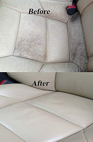 Leather Repair, Refinish, Restore Kit/Leather Max Touch-up for Leather & Vinyl Refinishing (White) - color: White