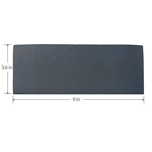 LotFancy 320 Grit Sandpaper, 45PCS, 9 x 3.6 Dry Wet Sand Paper, Silicon Carbide Sanding Sheet for Metal Automotive Wood Furniture Sanding, Polishing, Finishing - size: 320Grit