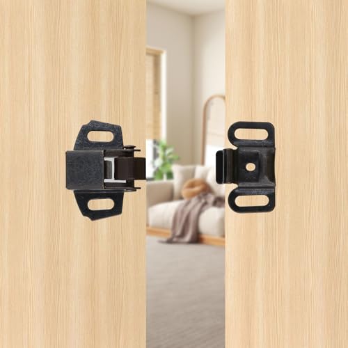 Bitray 10Pcs Roller Catch Latch Cabinet Door Closet Bronze for Cabinets