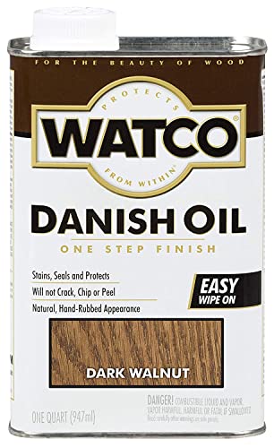 Watco Dark Walnut Danish Oil Wood Finish