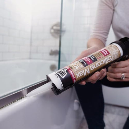 Silicone Max Kitchen and Bath Silicone Sealant, Almond, 10.1-oz.