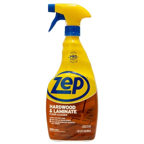 Zep ZUHLF32 Hardwood and Laminate Floor Cleaner 32 ounces - size: 32 Fl Oz (Pack of 1)