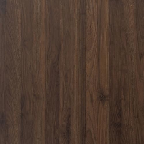 BOMENG Large Walnut Wood Wallpaper Peel and Stick Matte 32"x591" Dark Brown Wood Contact Paper Waterproof Removable Faux Wood Grain Vinyl Wrap Countertop Paper for Drawer Liner Cabinets Walls Desk - color: Dark Brown, size: 32" x 591"