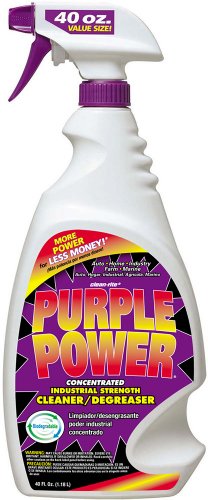Purple Power (4319C-12PK) Industrial Strength Cleaner and Degreaser - 40 oz., (Case of 12) - size: 40 Fl Oz (Pack of 12)