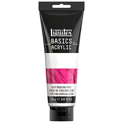 Liquitex BASICS Light Modeling Paste, 250ml (8.4oz) Tube - style: Light Modeling Paste