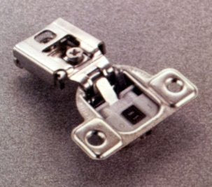 Salice Compact Soft Close Hinge 1/2" Overlay Pack of 10 Hinges with Screws and Bumpers CUP37D9