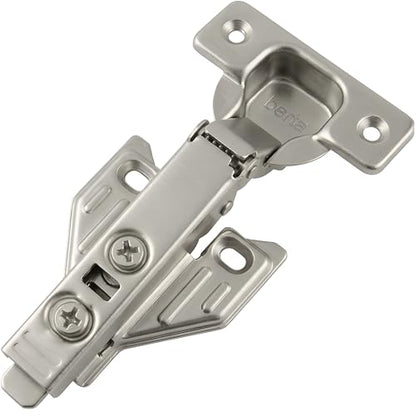 50-Pack Full Overlay Face Frame Soft-Close European Hinges - size: 50 Pack