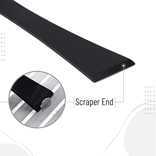 Bates- Pry Bar Scraper, 9.5-Inch, Carbon Steel, Pry Tool, Scrape and Pry Bar, Metal Pry Tool, Flat Pry Bar - size: 9.5", 1 Pack