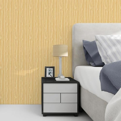 CAX Tan Wood Grain Contact Paper Peel and Stick Wallpaper Kitchen Counter - color: Tan, size: 17.3" x 472"