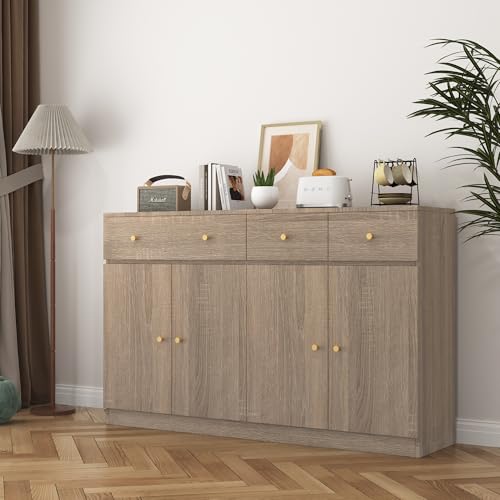 JSEVEM 48"×354" Light Brown Wood Grain Wallpaper Peel and Stick Wooden Contact Paper Waterproof Thick Vinyl Wrap Self-Adhesive Textured Stickers for Countertops Bedroom Kitchen - color: Beige Grey, size: 48" x 354"