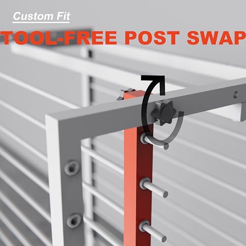 Drying Painting Rack for Cabinet Doors – 13-Tier Metal Panel Stand with Locking Wheels and Adjustable Depth