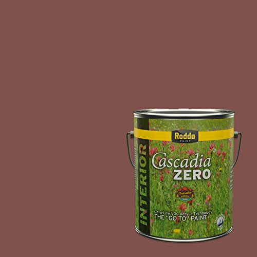 Rodda Paint CASCADIA ZERO Interior Semi-Gloss Paint & Primer in One, 1-Gallon, Emperor's Robe - color: Emperor's Robe, size: 128 Fl Oz (Pack of 1)