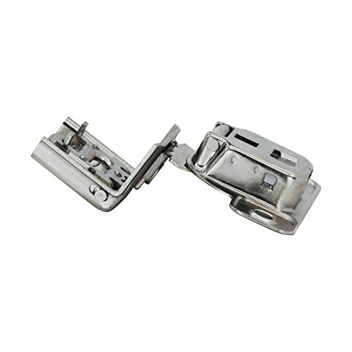 2 Pack Salice 106 Degree Silentia 1-3/8" Overlay Screw On Soft Close Cabinet Hinge with 2 Cam Adjustment CUP3CD9