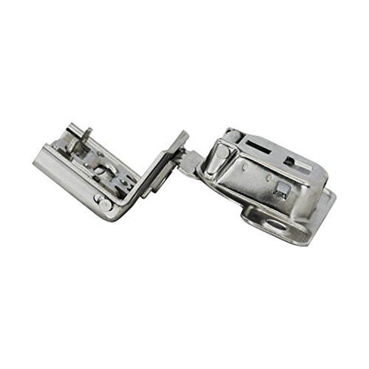 2 Pack Salice 106 Degree Silentia 1-3/8" Overlay Screw On Soft Close Cabinet Hinge with 2 Cam Adjustment CUP3CD9