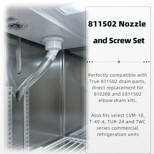 811502 Nozzle and Screw Set, Compatible with 3M Accuspray System, nozzle & screw set h.i.p.s. nat. angled for Easy Installation & Consistent Finish