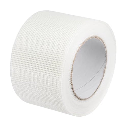 uxcell Drywall Joint Tape Self-Adhesive Fiberglass 3-inch x 98-feet Repair Patch Wall Hole Crack Mesh Size 2mm - size: 3" x 98'