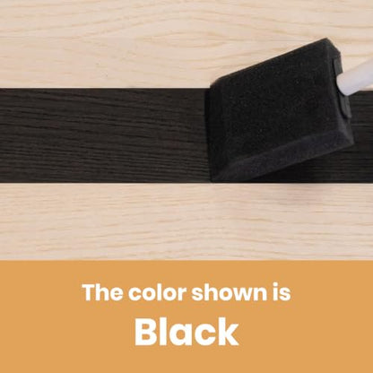 Furniture Clinic Wood Stain, Water-Based & Fast Drying, Black - color: Black, size: 500ml / 17 Fl Oz