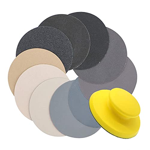 VIBRATITE 40PCS 5 Inch Wet Dry Sanding Discs, 80-7000 Grit - size: 5 Inch