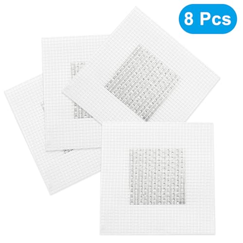 2 x 2 Inch Drywall Repair Patch, 8Pcs - size: 2x2 Inch