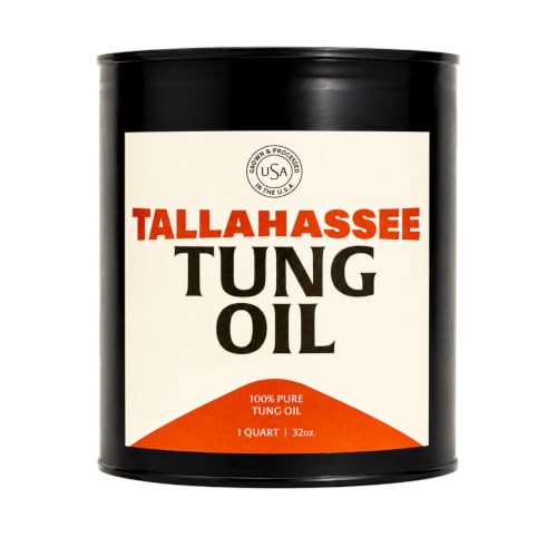 – The Only American-Made Tung Oil | 100% Pure, Hexane-Free, Food-Safe Finish | The Freshest Oil, 32 oz - size: 32 Ounce