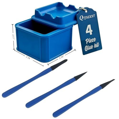 Four-Piece Silicone Glue Applicator Set