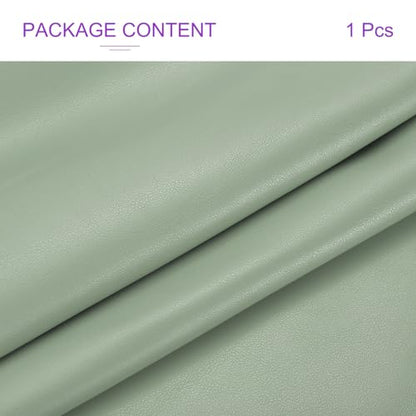 DMiotech 1 Pack 14 Inch x 53 Inch Faux Leather Sheet Furniture Cover Napa Skin Olive Green PU Leather Roll for Handmade DIY Craft Projects - color: Olive Green
