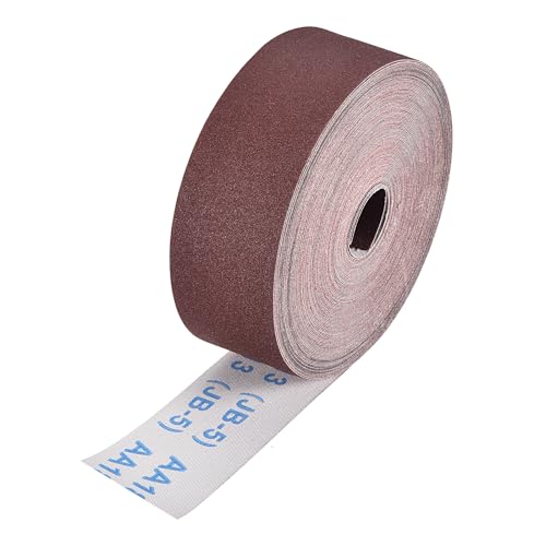 Sandpaper Roll 2Inch 79FT 180Grit Aluminum Oxide Emery Cloth Roll - size: 2 Inch x 79 Feet 180 Grits