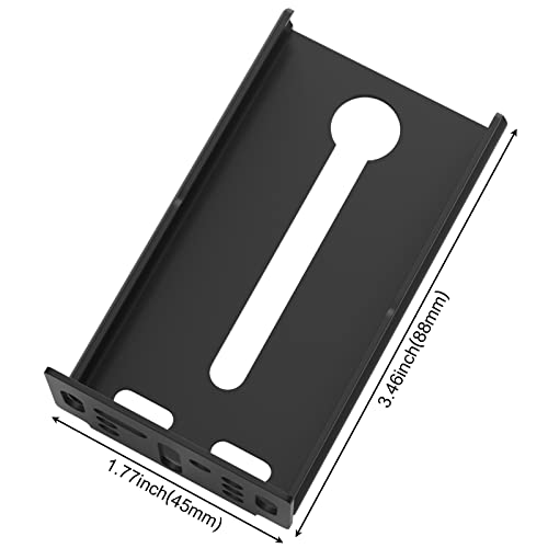LONTAN 2 Pairs Black Rear Mounting Brackets for 1.77 Inch 45mm Slides - color: Black, size: 1.77 Inch