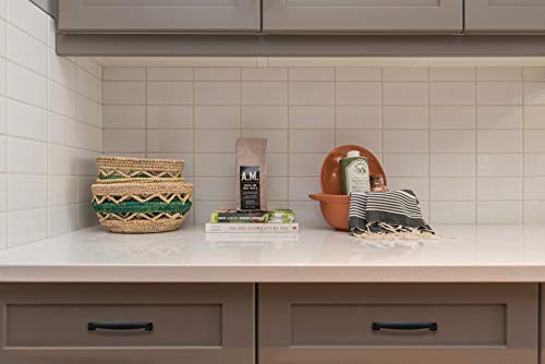 Ravinte Matte Black Cabinet Handles Solid Cabinet Pulls, 3 Inch CC, 30 Pack - color: Black